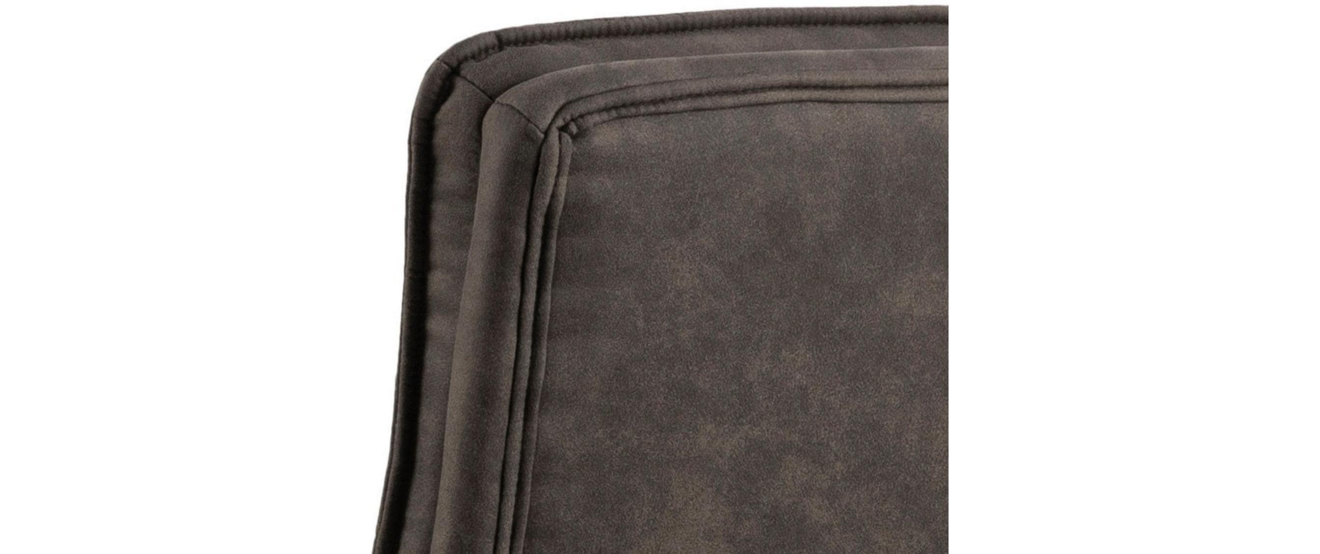 AC Design Bürostuhl Brad, mit Armlehnen und Bremsrollen, Anthrazit