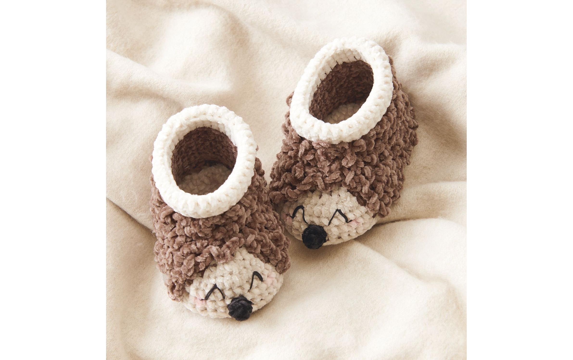 Rico Design Häkelset Ricorumi Babyschuhe, Igel