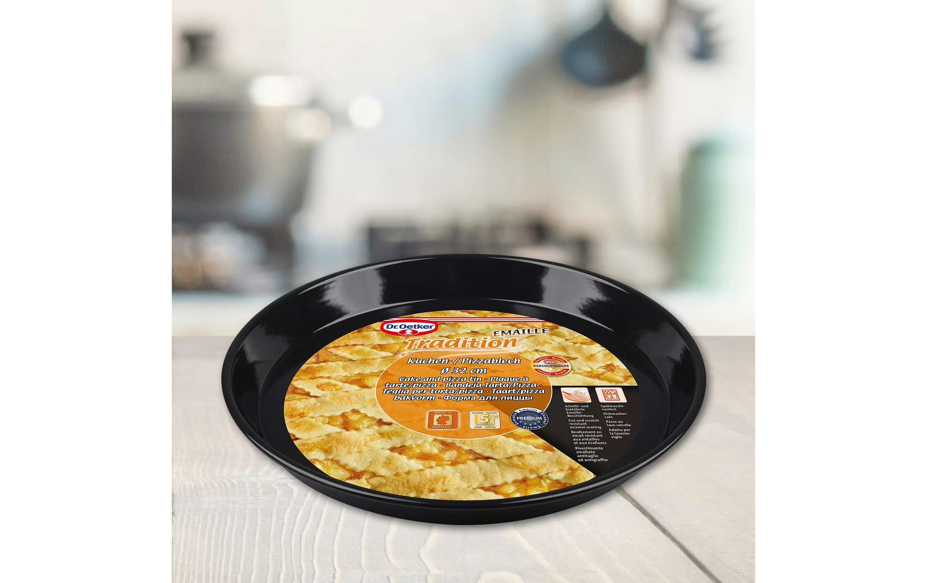 Dr.Oetker Pizzablech Emaille Tradition 20 cm