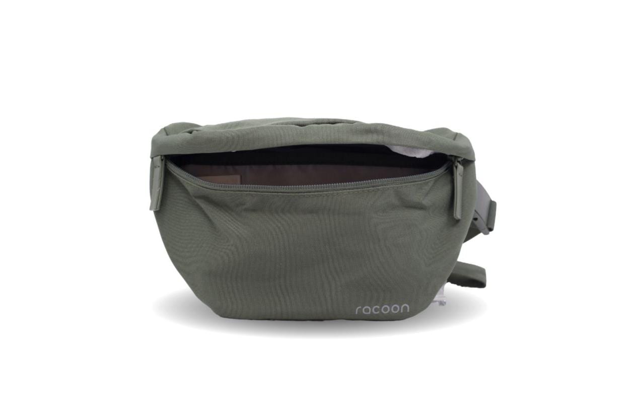 Racoon Bauchtasche Crossbody Bag Olive, 25 x 16 cm