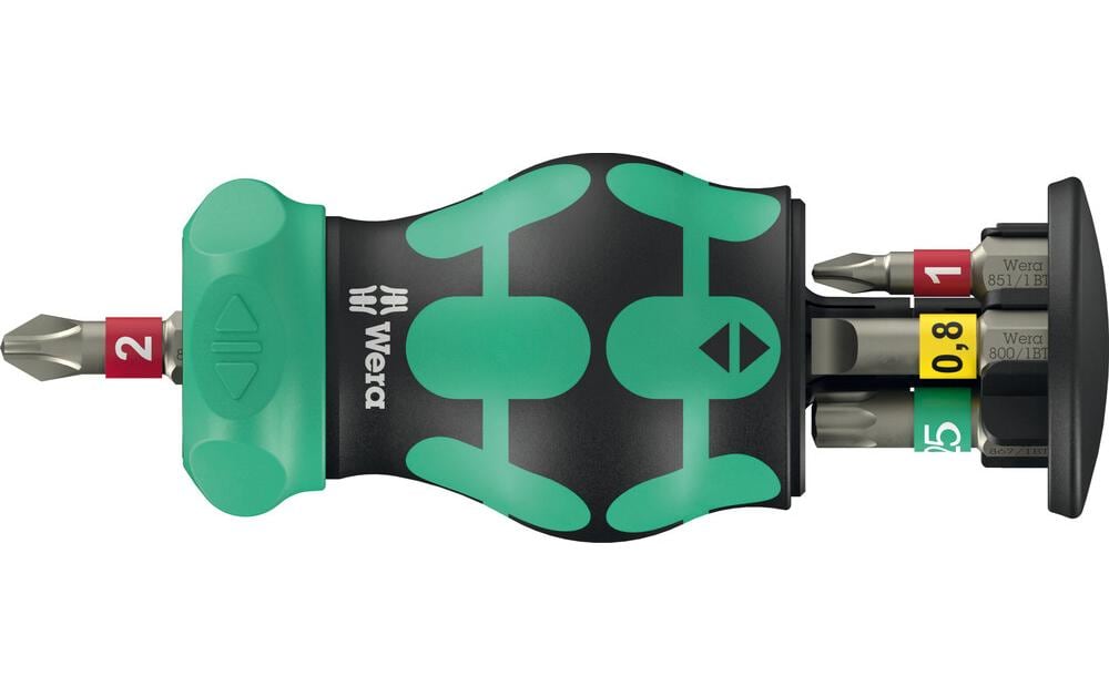 Wera Kraftform Kompakt Stubby Magazin RA 1, 6-teilig Wera Kraftform Kompakt Stubby Magazin RA 1, 6-teilig