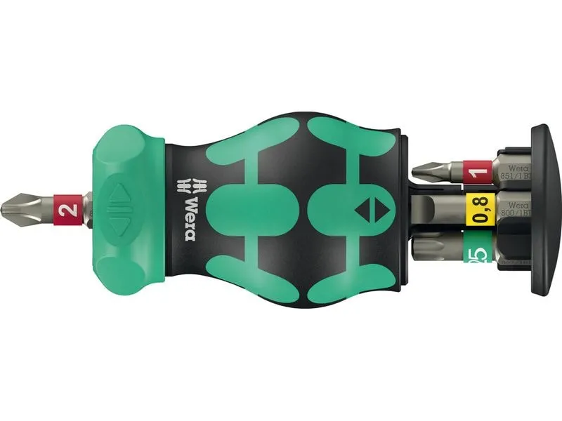 Wera Kraftform Kompakt Stubby Magazin RA 1, 6-teilig