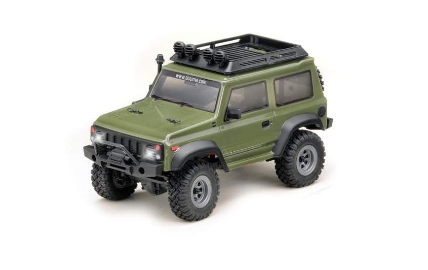 Absima Micro Crawler Jimny grün, 4WD, RTR, 1:24