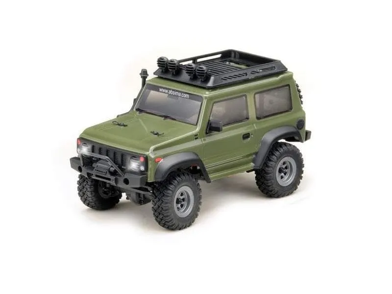 Absima Micro Crawler Jimny grün, 4WD, RTR, 1:24