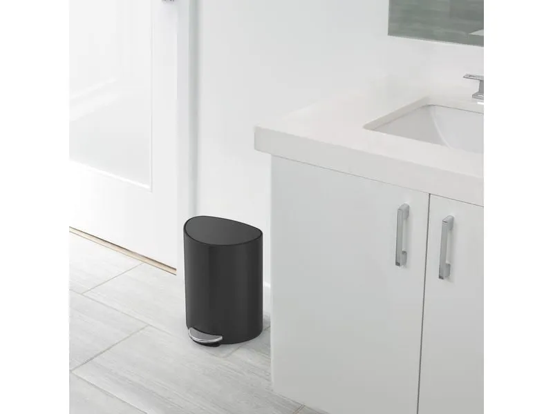 Simplehuman Abfalleimer 6 l, Schwarz matt Simplehuman Abfalleimer 6 l, Schwarz matt