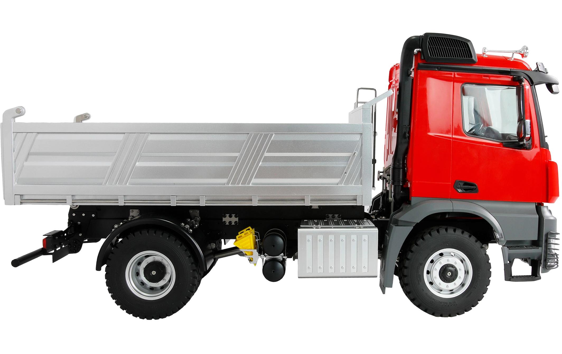 Amewi Lastwagen Mercedes-Benz Arocs 1:14 RTR Rot