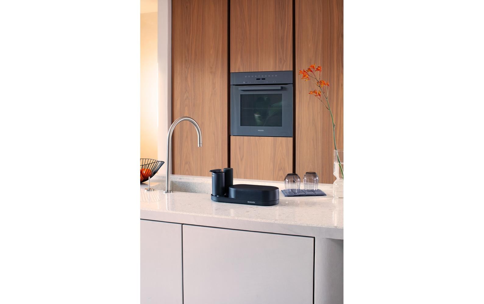 Brabantia Spültrogbutler-Set Sink Style Dunkelgrau