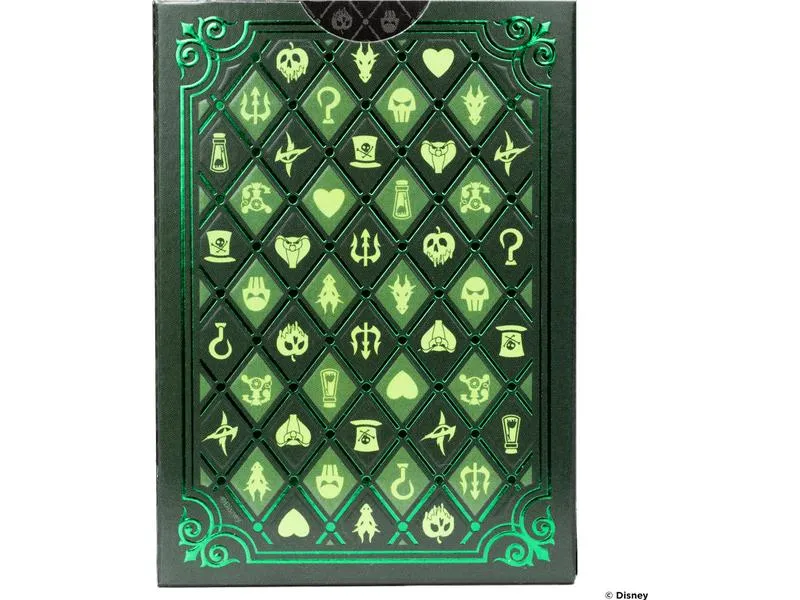 Bicycle Poker Disney 100 - Green / Purple Villain assortiert Bicycle Poker Disney 100 - Green / Purple Villain assortiert