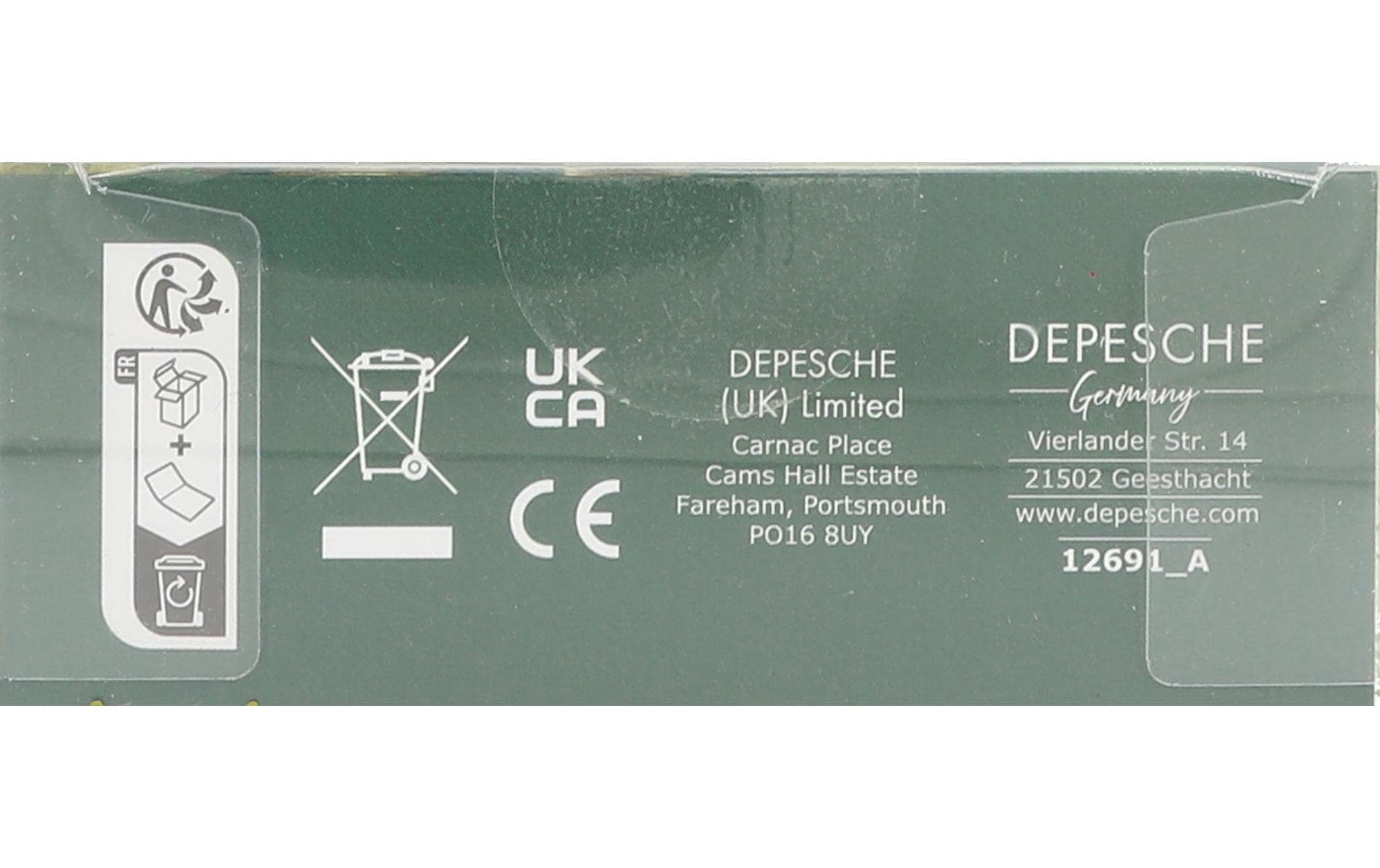 Depesche Wecker Dino World Grün