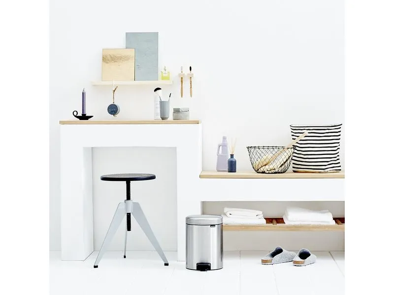 Brabantia Kosmetikeimer NewIcon 5 l, Matt Steel Brabantia Kosmetikeimer NewIcon 5 l, Matt Steel