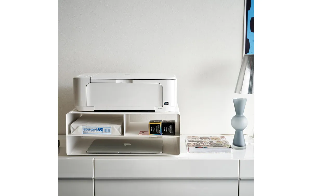 Yamazaki Multifunktionswagen Tower Weiss Yamazaki Multifunktionswagen Tower Weiss