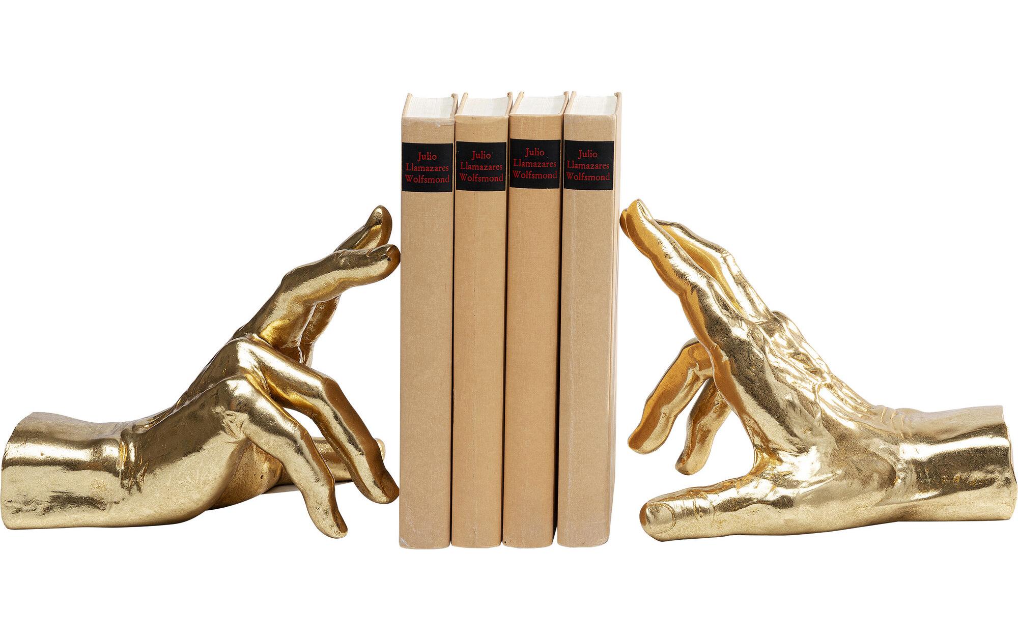 Kare Buchstütze Fingers Gold Kare Buchstütze Fingers Gold