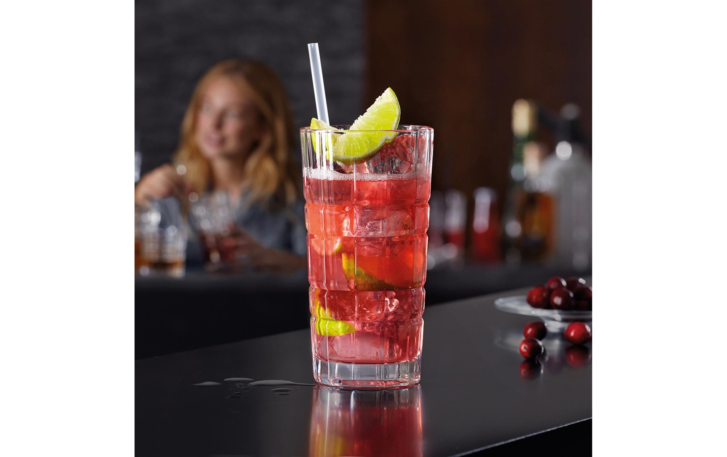 Leonardo Longdrinkglas Spiritii 400 ml, 4 Stück, Transparent