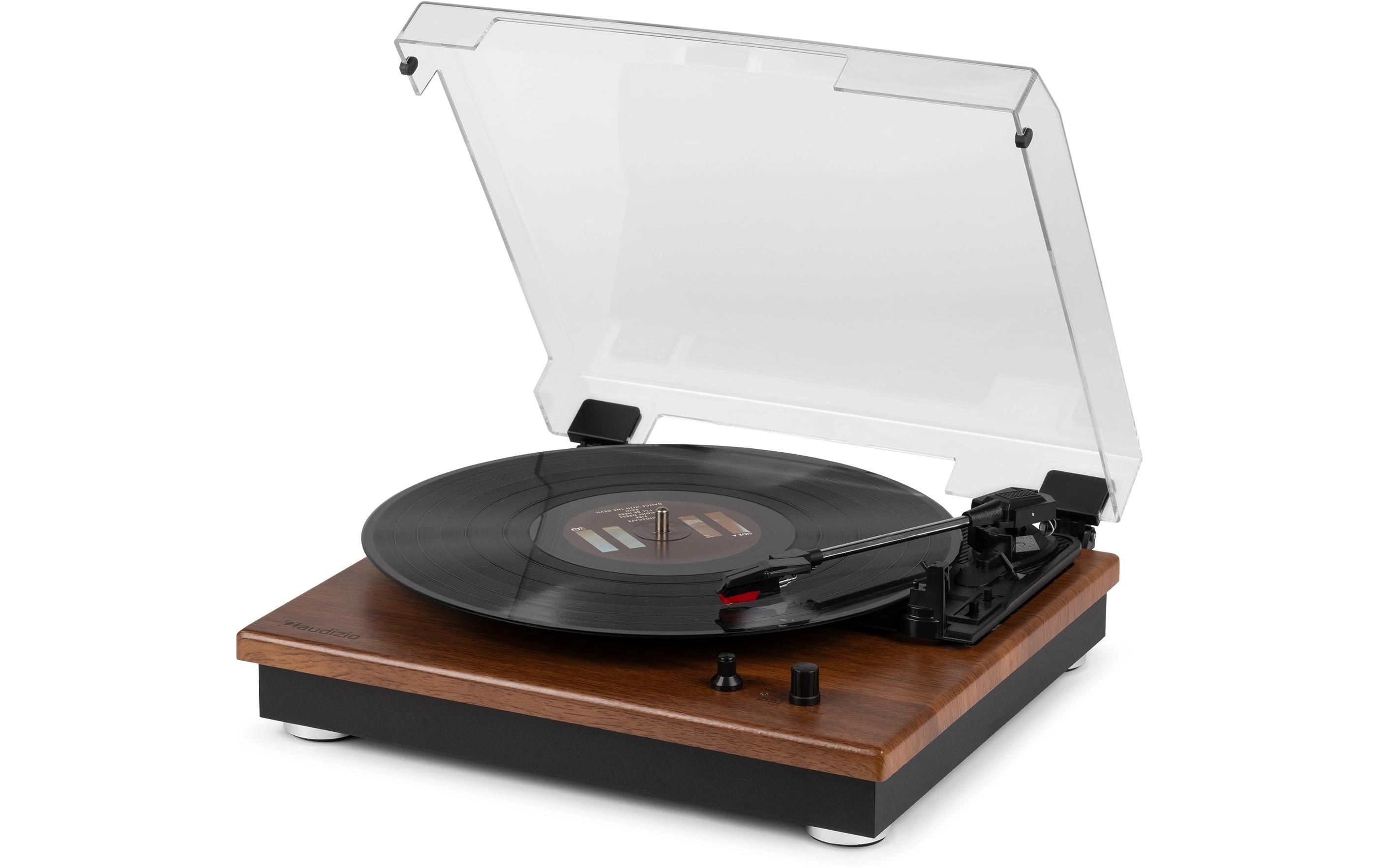 Audizio Plattenspieler mit Bluetooth RP112L Dunkelbraun