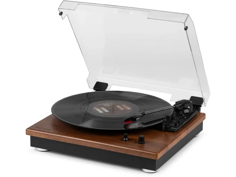 Audizio Plattenspieler mit Bluetooth RP112L Dunkelbraun Audizio Plattenspieler mit Bluetooth RP112L Dunkelbraun