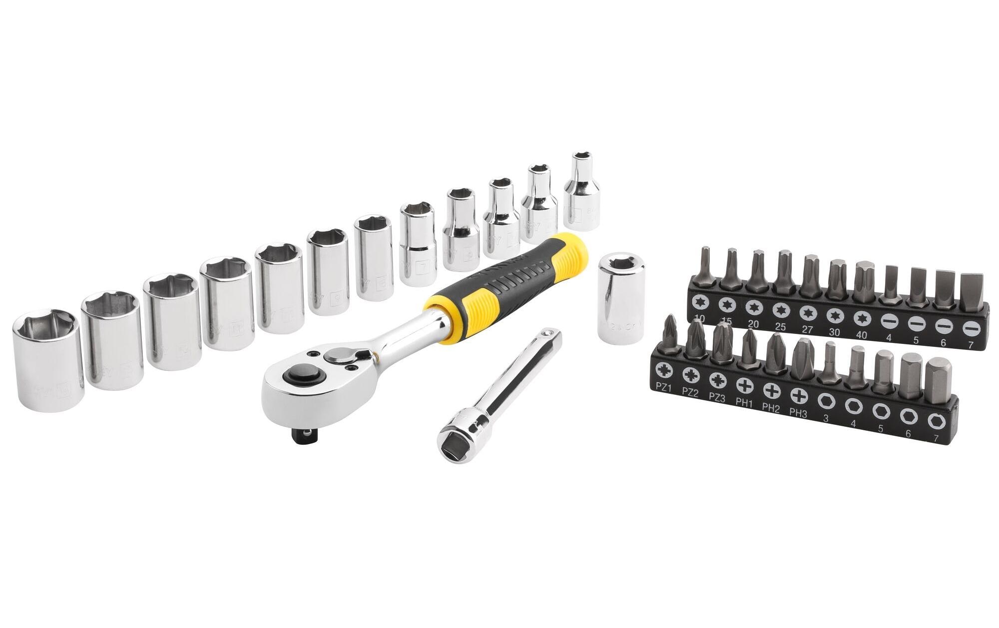 Stanley Fatmax Steckschlüssel-Set MT 1/4, 37-teilig Stanley Fatmax Steckschlüssel-Set MT 1/4, 37-teilig