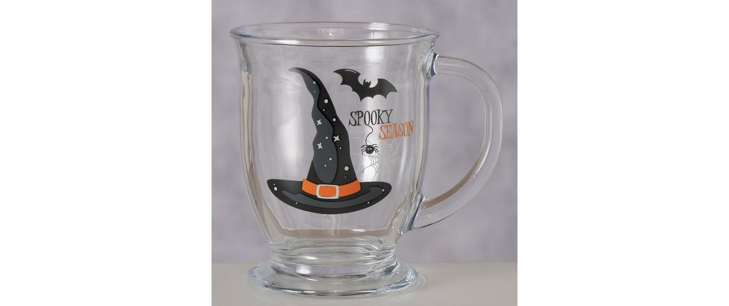 Boltze Becher Spooky 490 ml, Mehrfarbig