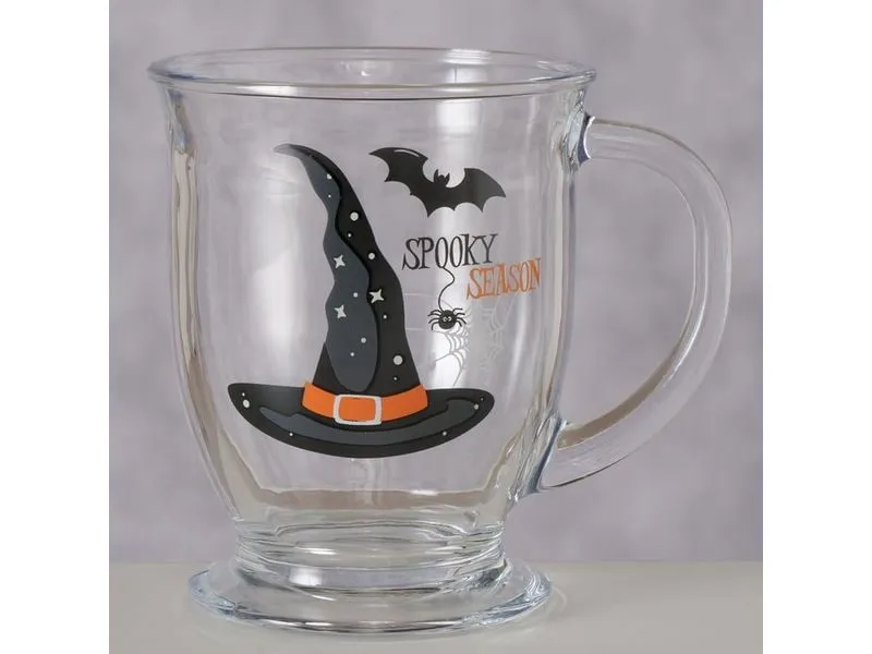 Boltze Becher Spooky 490 ml, Mehrfarbig