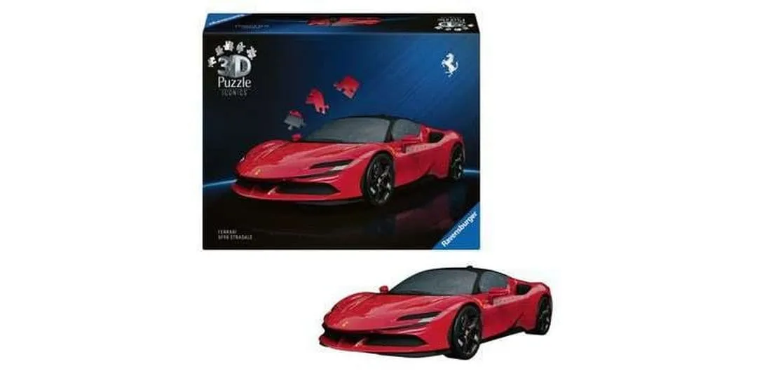 Ravensburger 3D Puzzle Iconics Ferrari SF90 Stradale Ravensburger 3D Puzzle Iconics Ferrari SF90 Stradale
