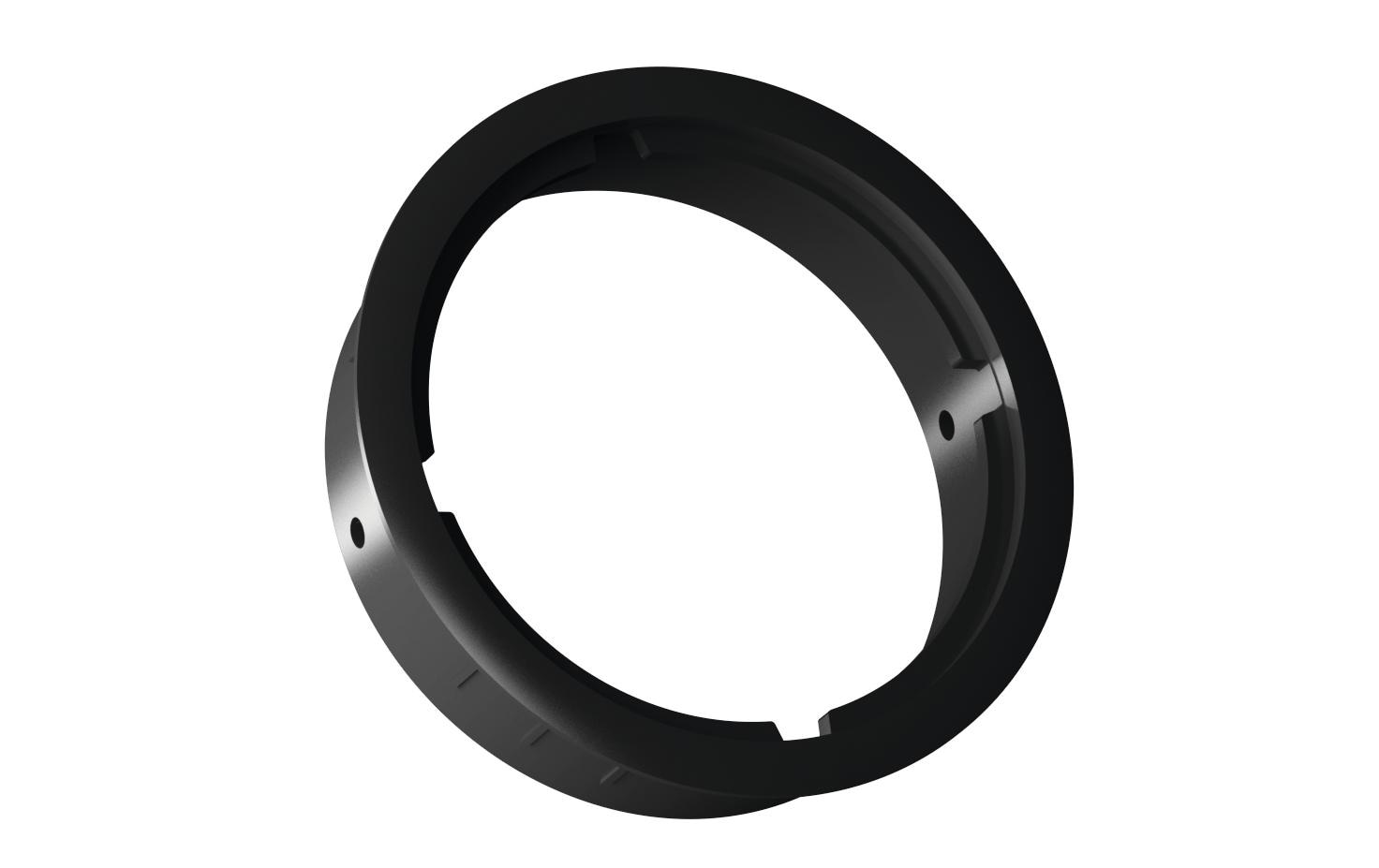 Bachmann Einbaurahmen 80 mm Kabeldurchführung, Schwarz Bachmann Einbaurahmen 80 mm Kabeldurchführung, Schwarz