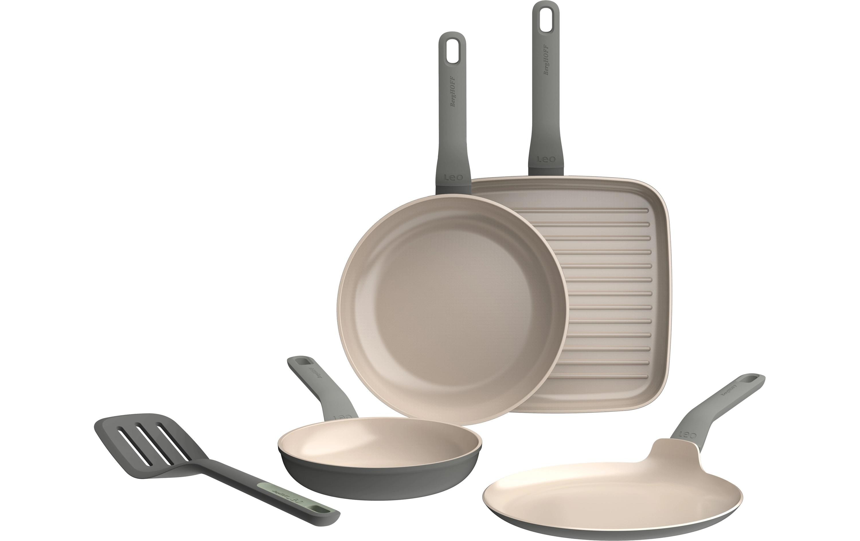 BergHOFF Bratpfannen-Set Leo Balance 5-teilig, Moonmist