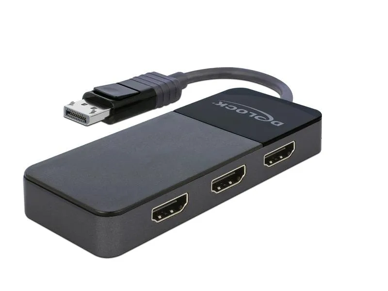 Delock 3-Port Signalsplitter DisplayPort - 3x HDMI