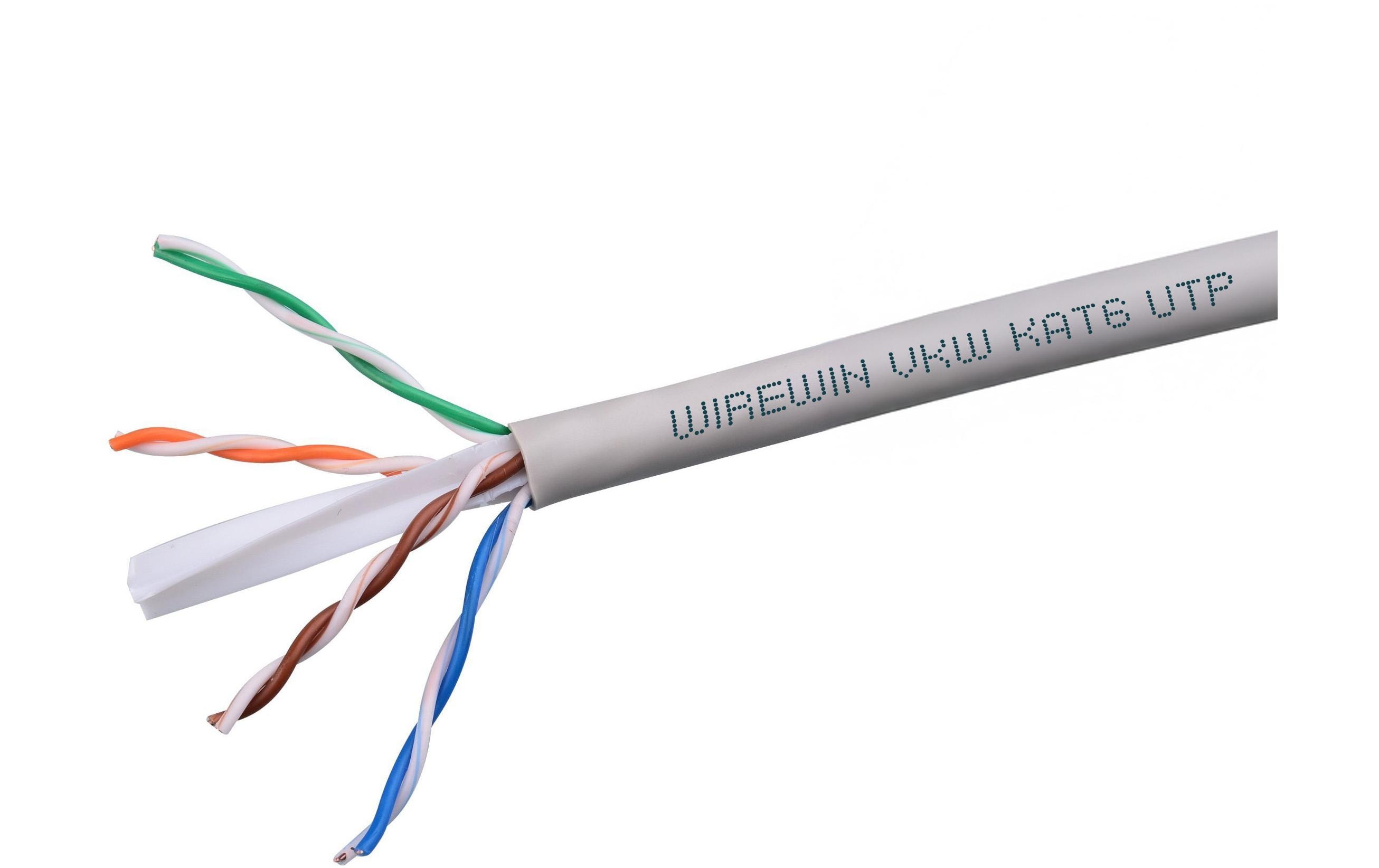 Wirewin Verlegekabel VKBOX KAT6 UTP Cat 6, UTP, 305 m, Weiss Wirewin Verlegekabel VKBOX KAT6 UTP Cat 6, UTP, 305 m, Weiss