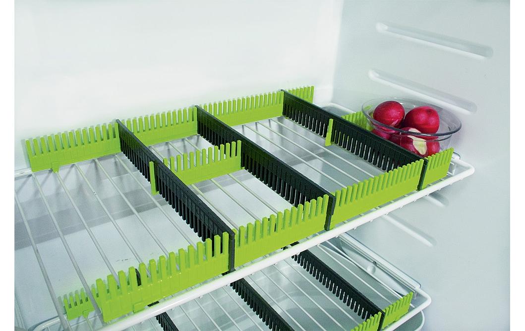 purvario Stauleisten für Kühlschränke 8-teilig, Pure lemon