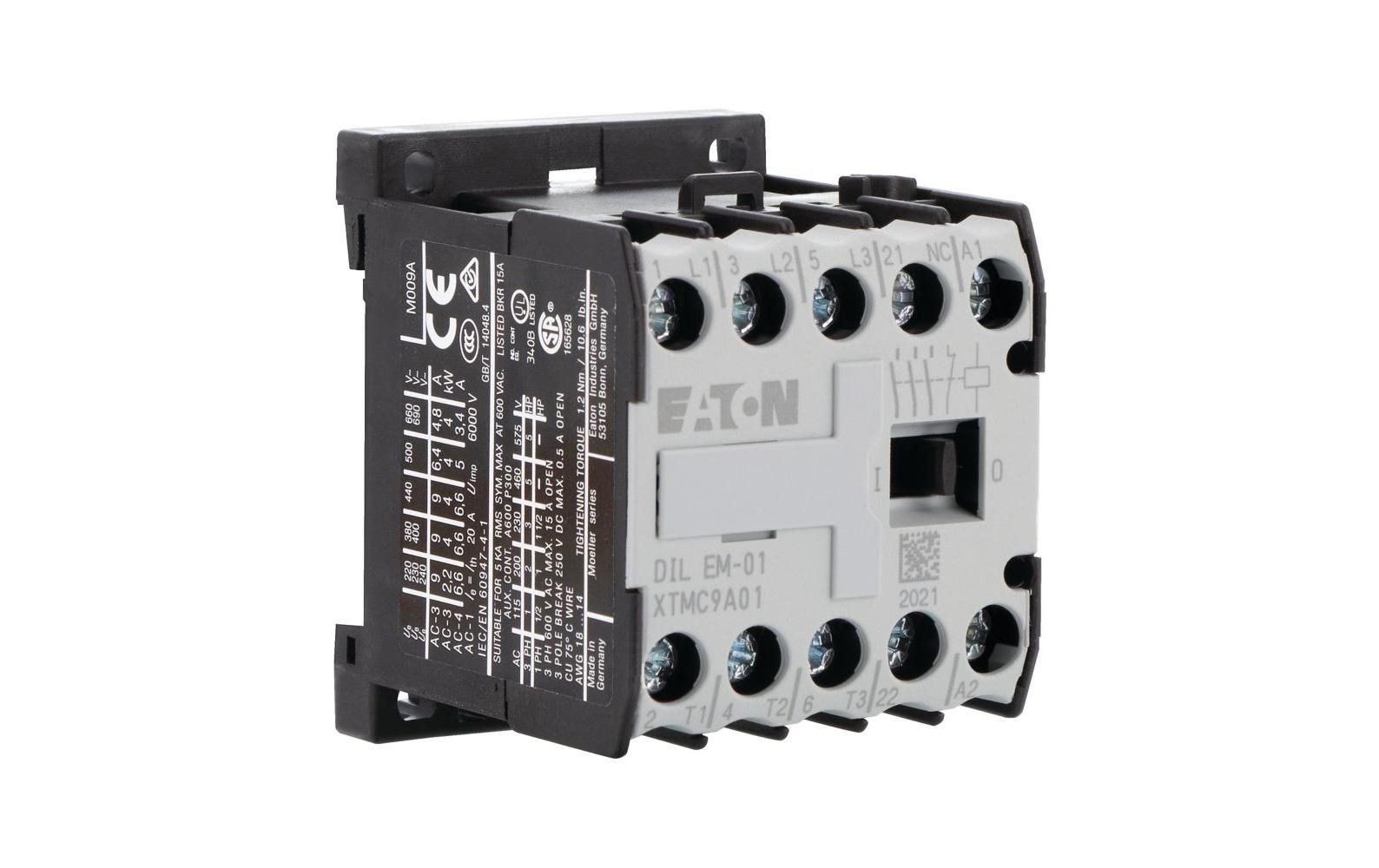 Eaton Schütze DILEM-01, 1Ö, 9 A 230 V, 3-Pol