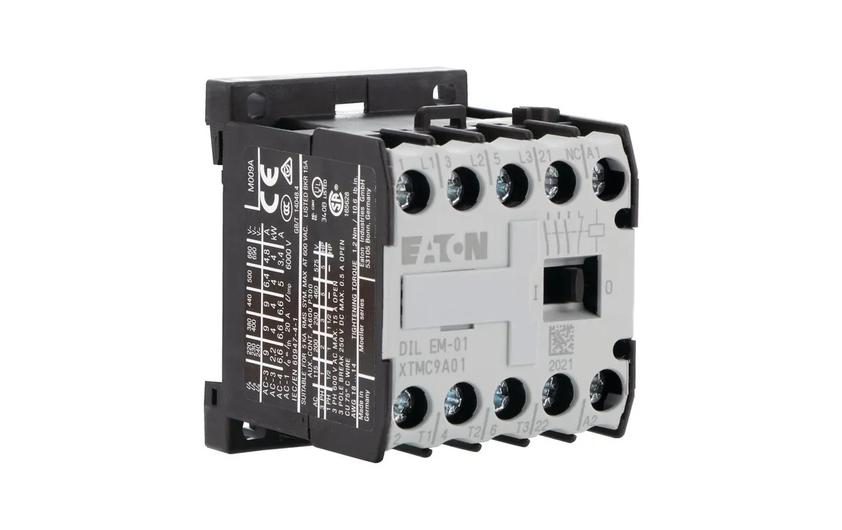 Eaton Schütze DILEM-01, 1Ö, 9 A 230 V, 3-Pol Eaton Schütze DILEM-01, 1Ö, 9 A 230 V, 3-Pol