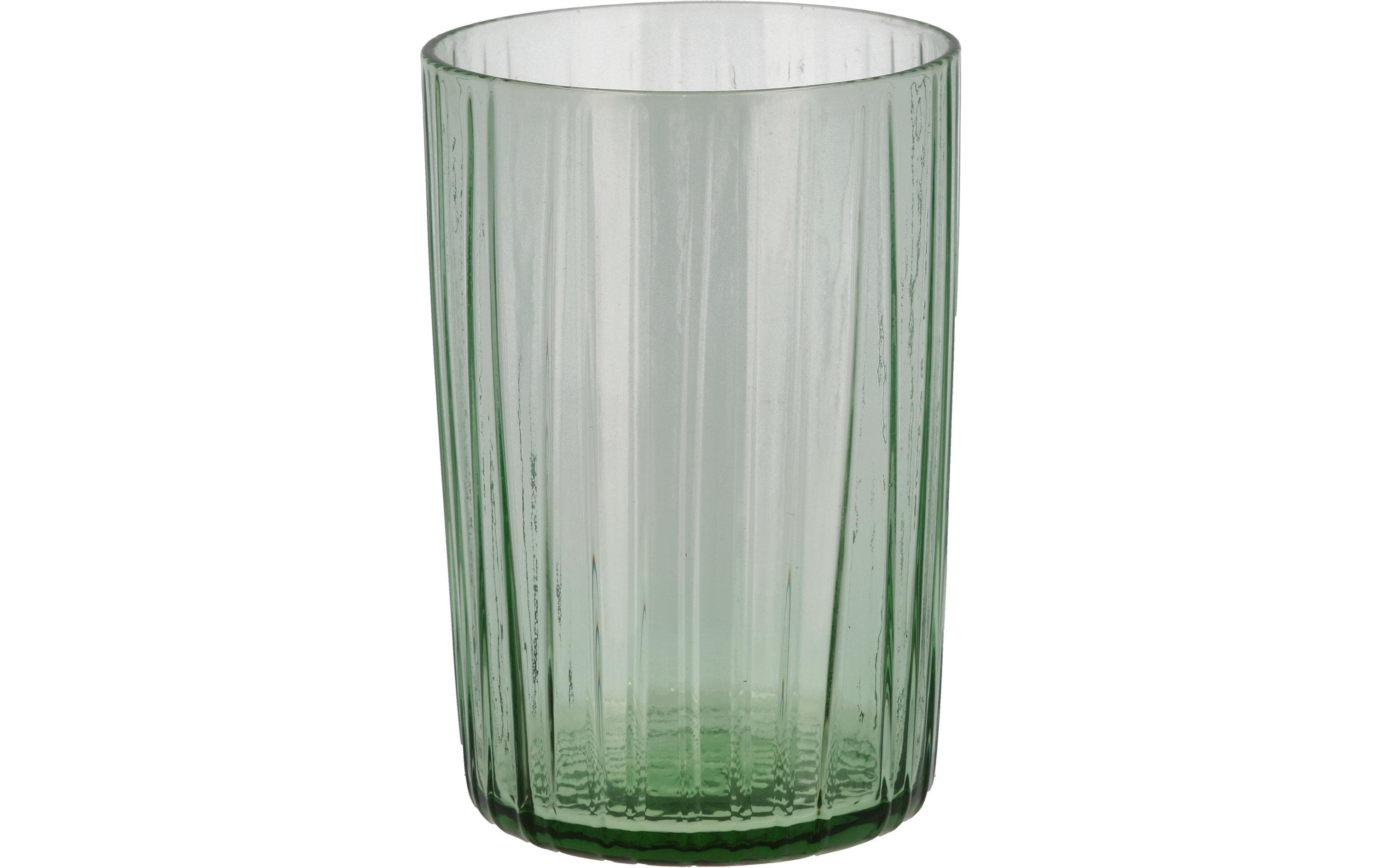 Bitz Trinkglas Kusintha 280 ml, 4 Stück, Grün