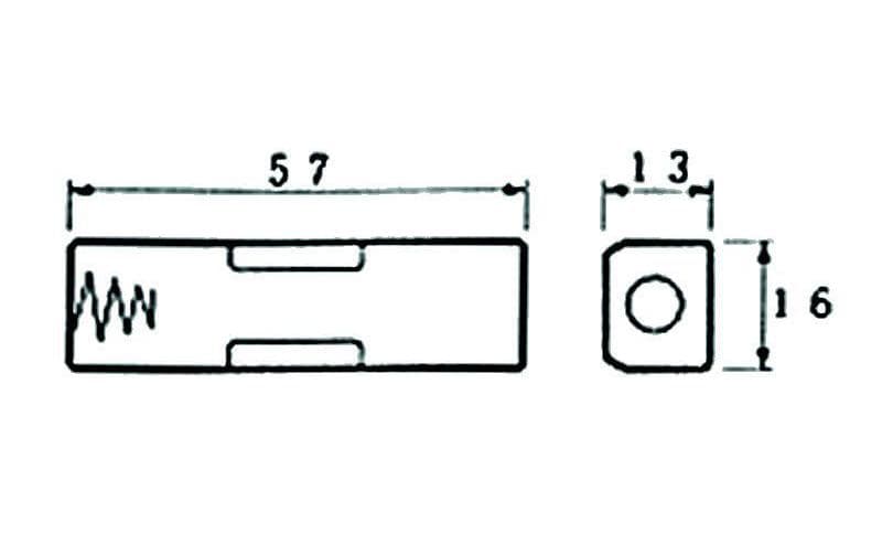 Velleman Batteriehalter BH311D, 1x AA 1 Stück Velleman Batteriehalter BH311D, 1x AA 1 Stück