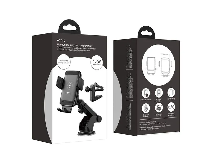 onit Handyhalterung Smart mit Ladefunktion onit Handyhalterung Smart mit Ladefunktion