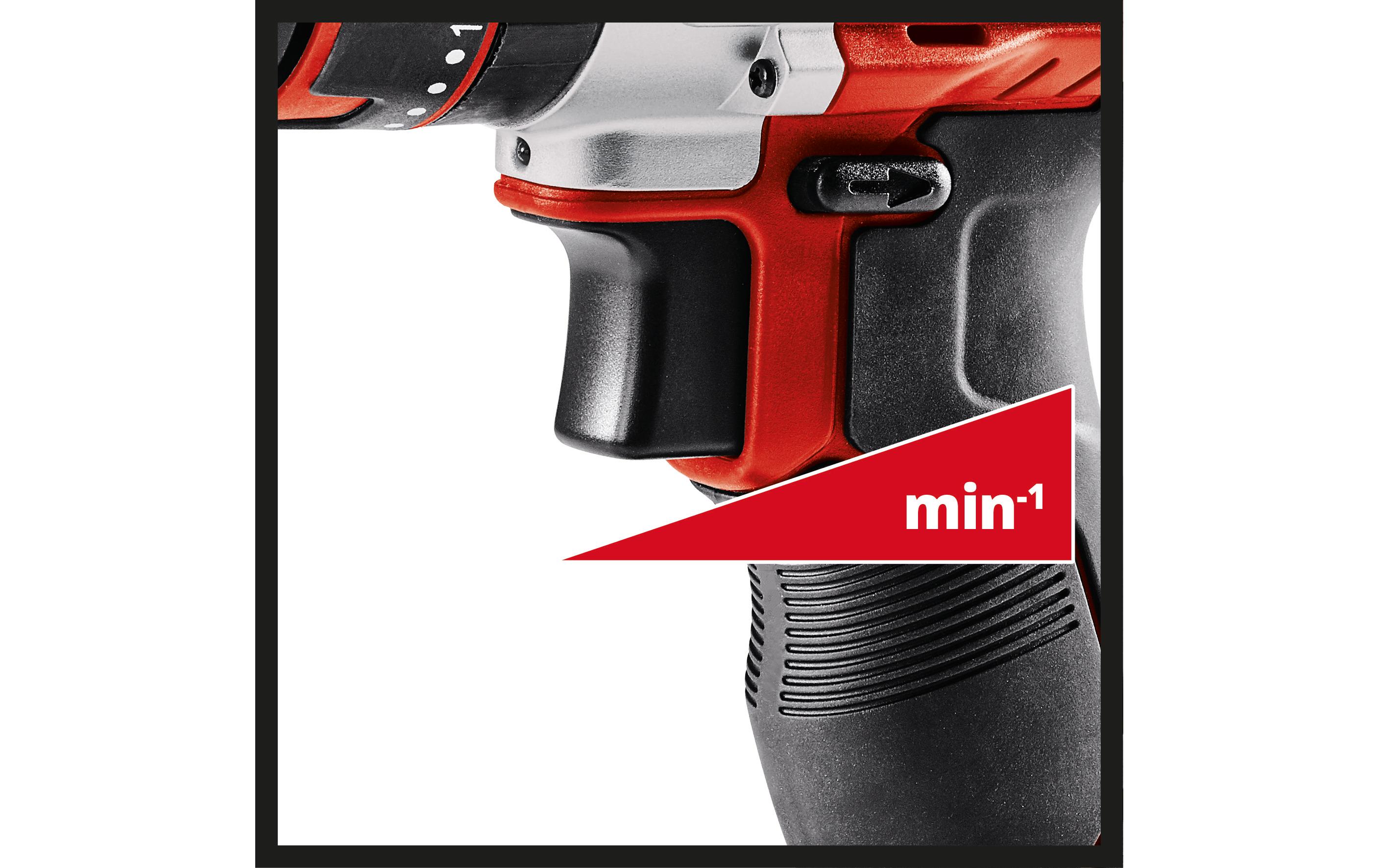 Einhell Akku-Schlagbohrschrauber TE-CD 12/1 Li-i 2x 2.0 Ah Kit