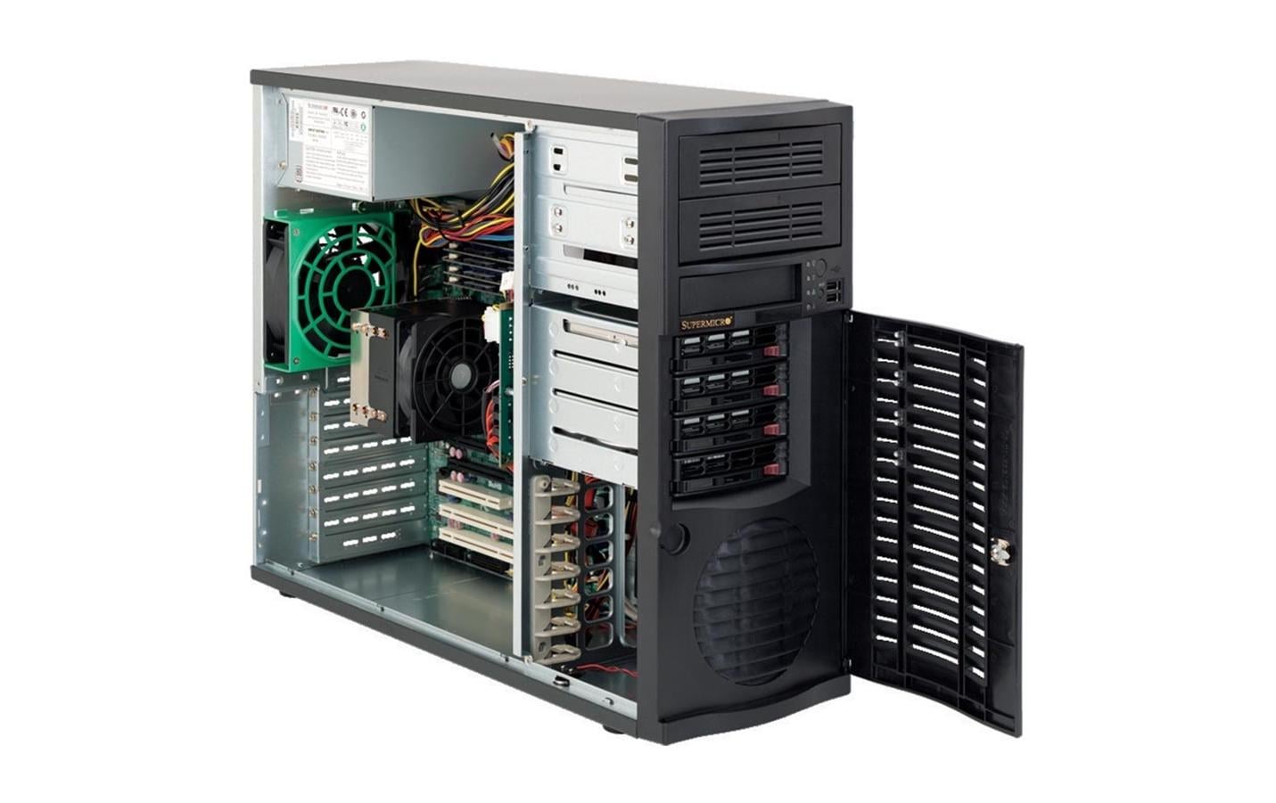 Supermicro Gehäuse SuperChassis 733TQ-668B Supermicro Gehäuse SuperChassis 733TQ-668B