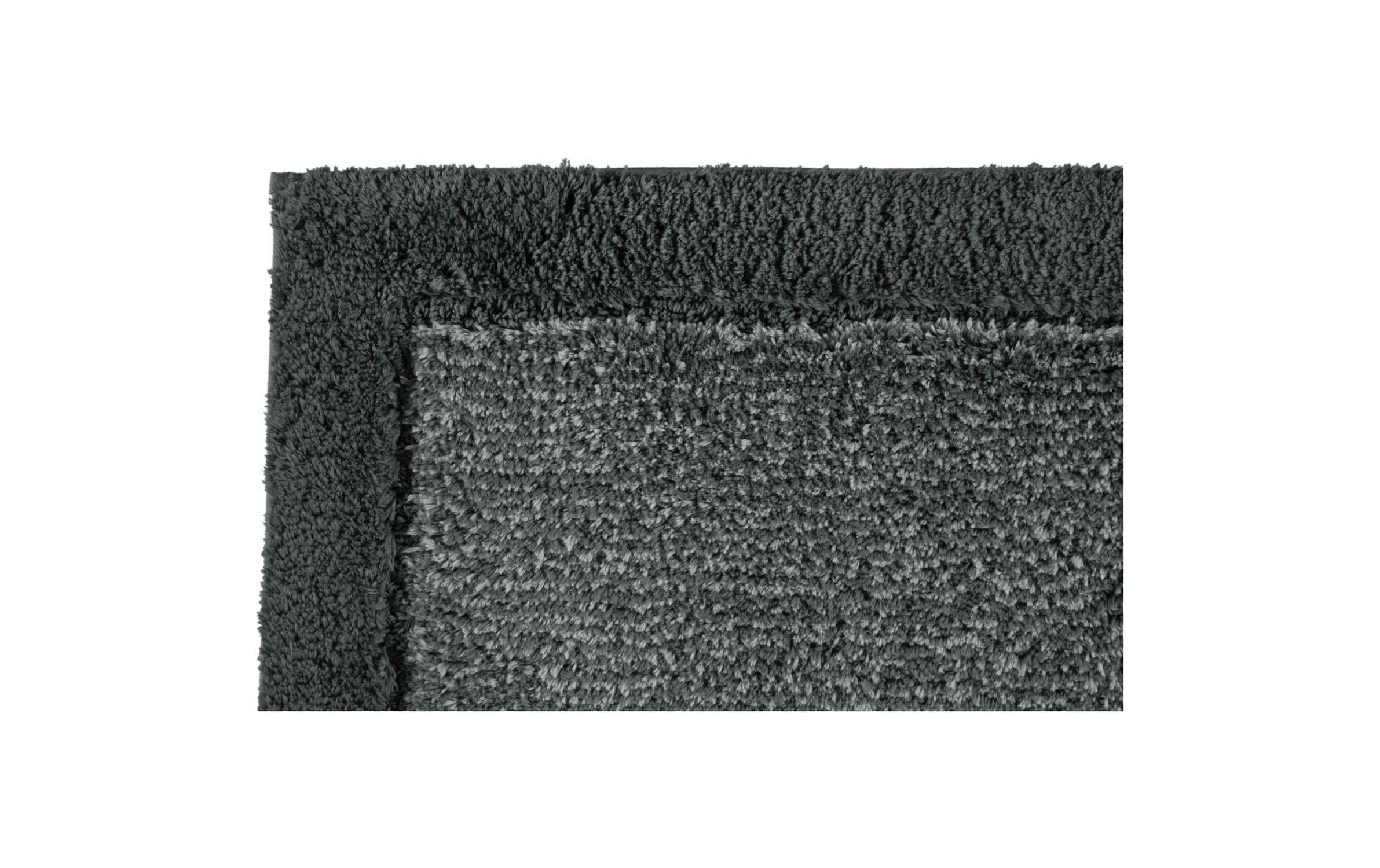 Cawö Badteppich Two-Tone 70 x 120 cm, Steingrau