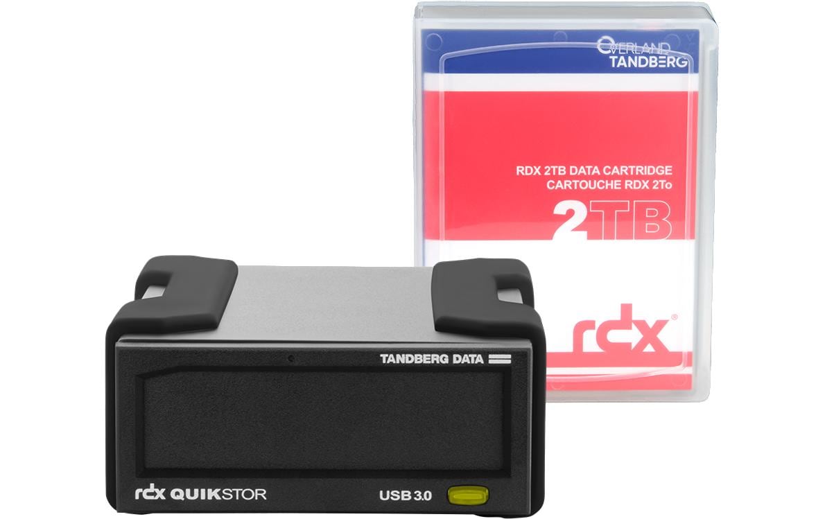 Tandberg Data RDX-Laufwerk 8865-RDX RDX QuikStor USB 3.0/extern 2 TB