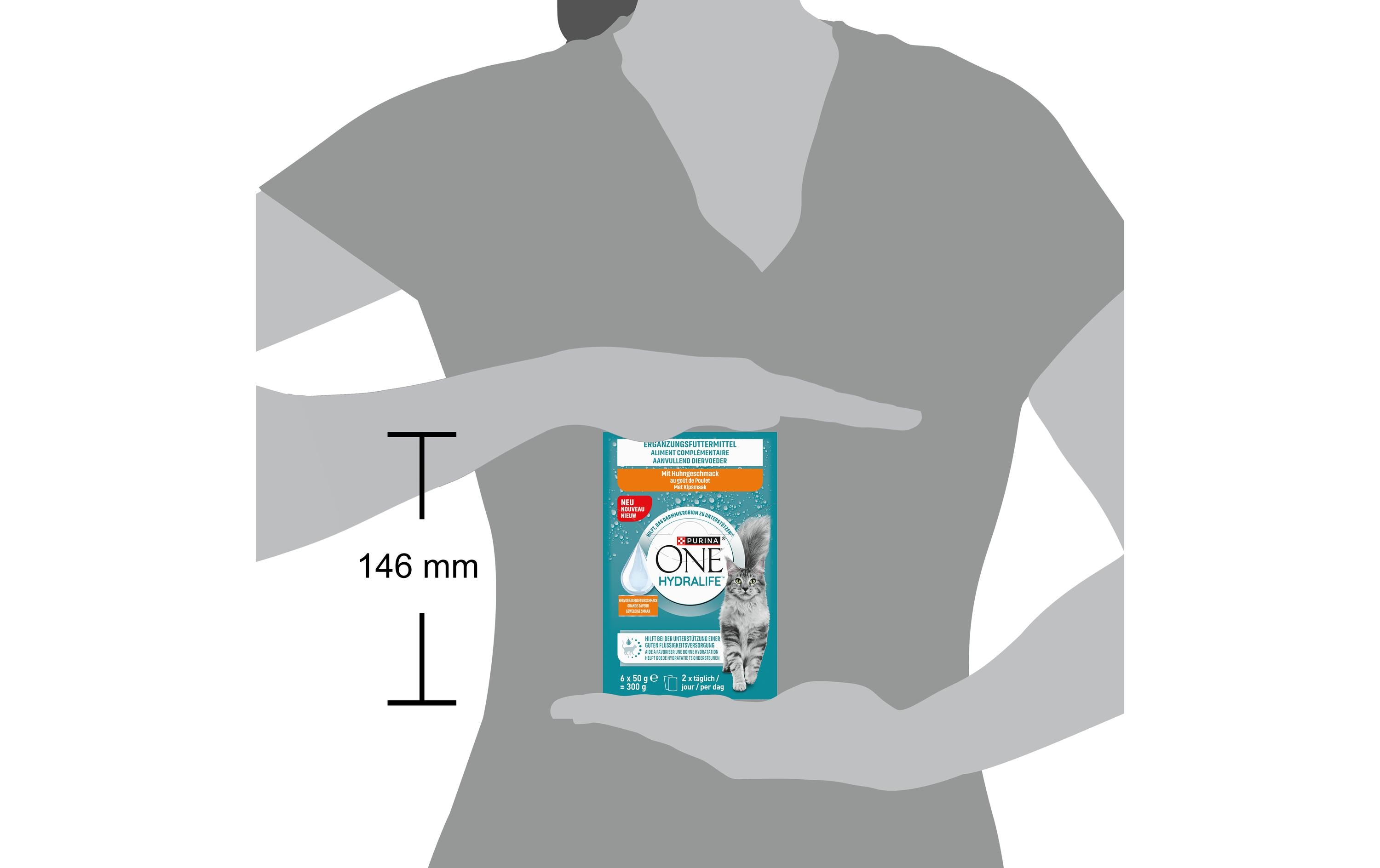 Purina ONE Hydralife Huhn 6 x 50 g