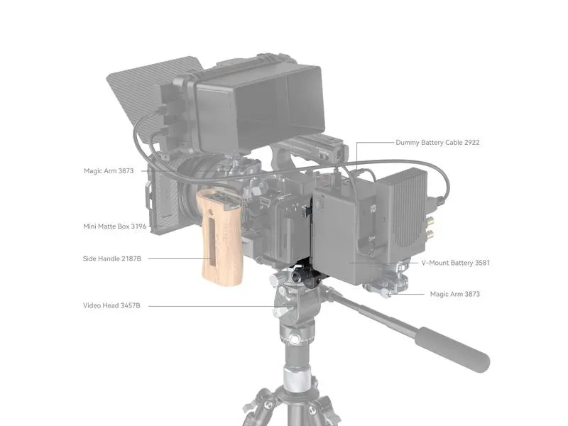 Smallrig V-Mount-Akkuplatte Compact Mounting System Smallrig V-Mount-Akkuplatte Compact Mounting System