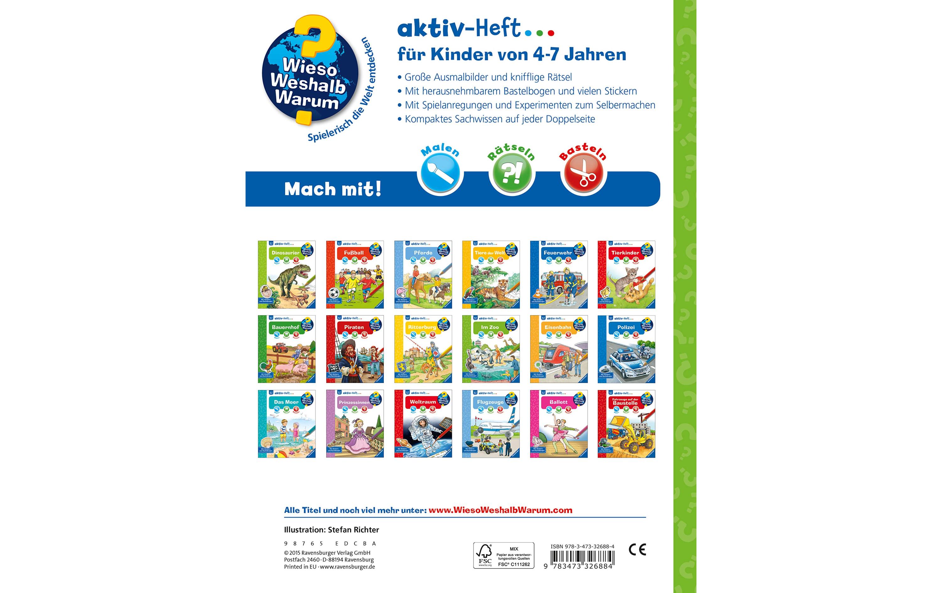 Ravensburger Kinder-Sachbuch WWW Aktiv-Heft: Im Zoo Ravensburger Kinder-Sachbuch WWW Aktiv-Heft: Im Zoo