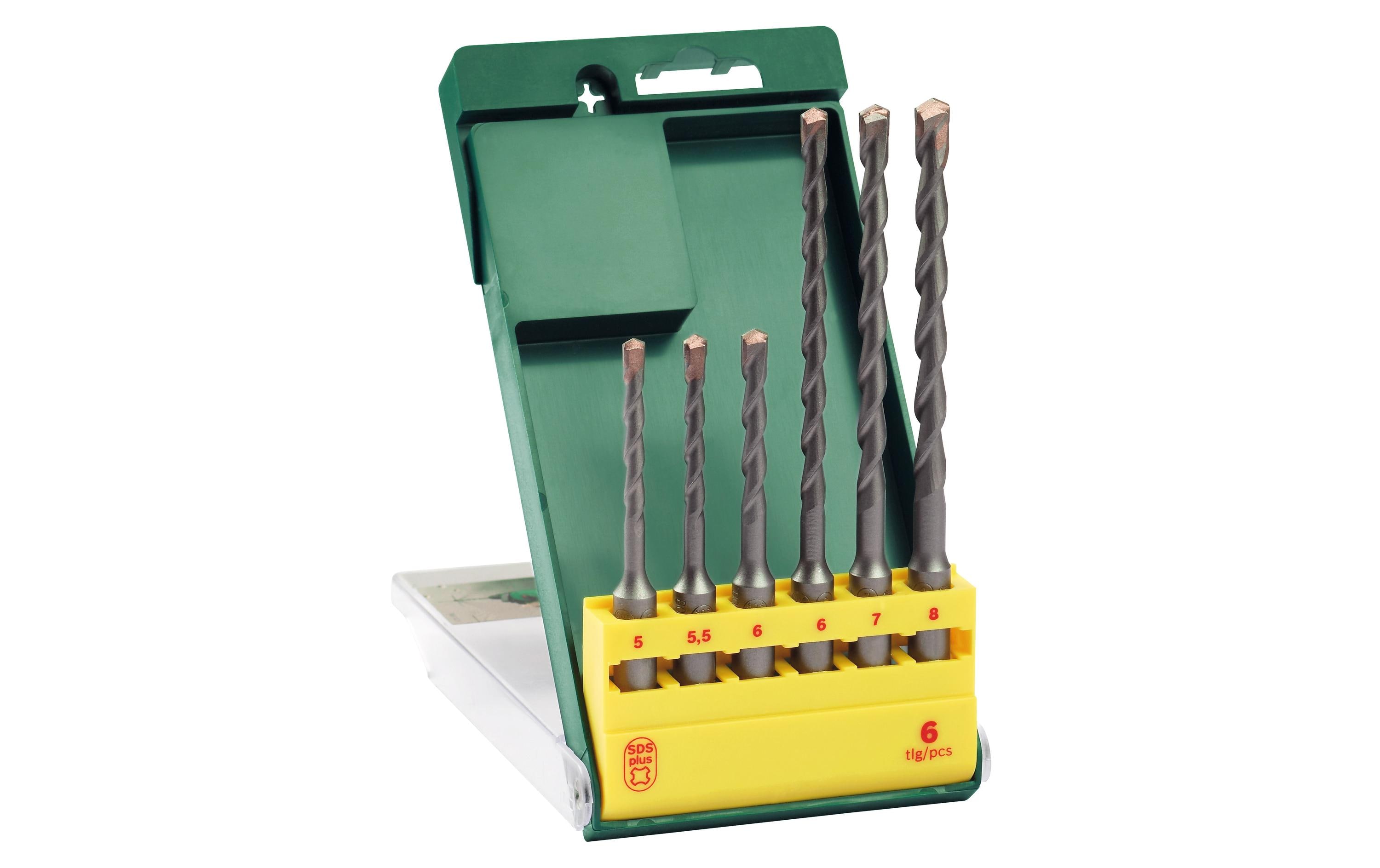 Bosch Hammerbohrer-Set SDS plus, 6-teilig Bosch Hammerbohrer-Set SDS plus, 6-teilig