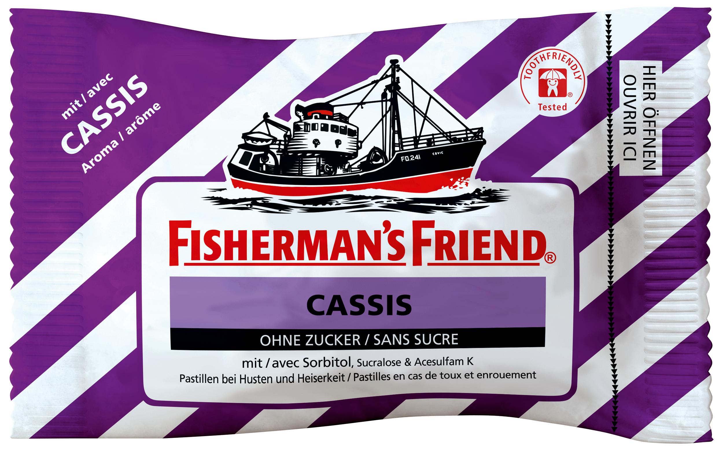 Fisherman's Bonbons Cassis 25 g