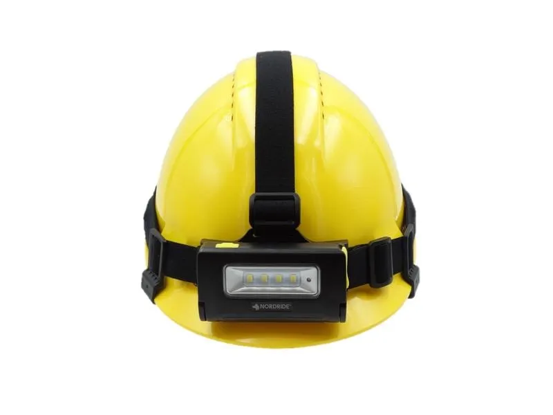 Nordride Stirnlampe DUO Schwarz, 300 lm, IP 65