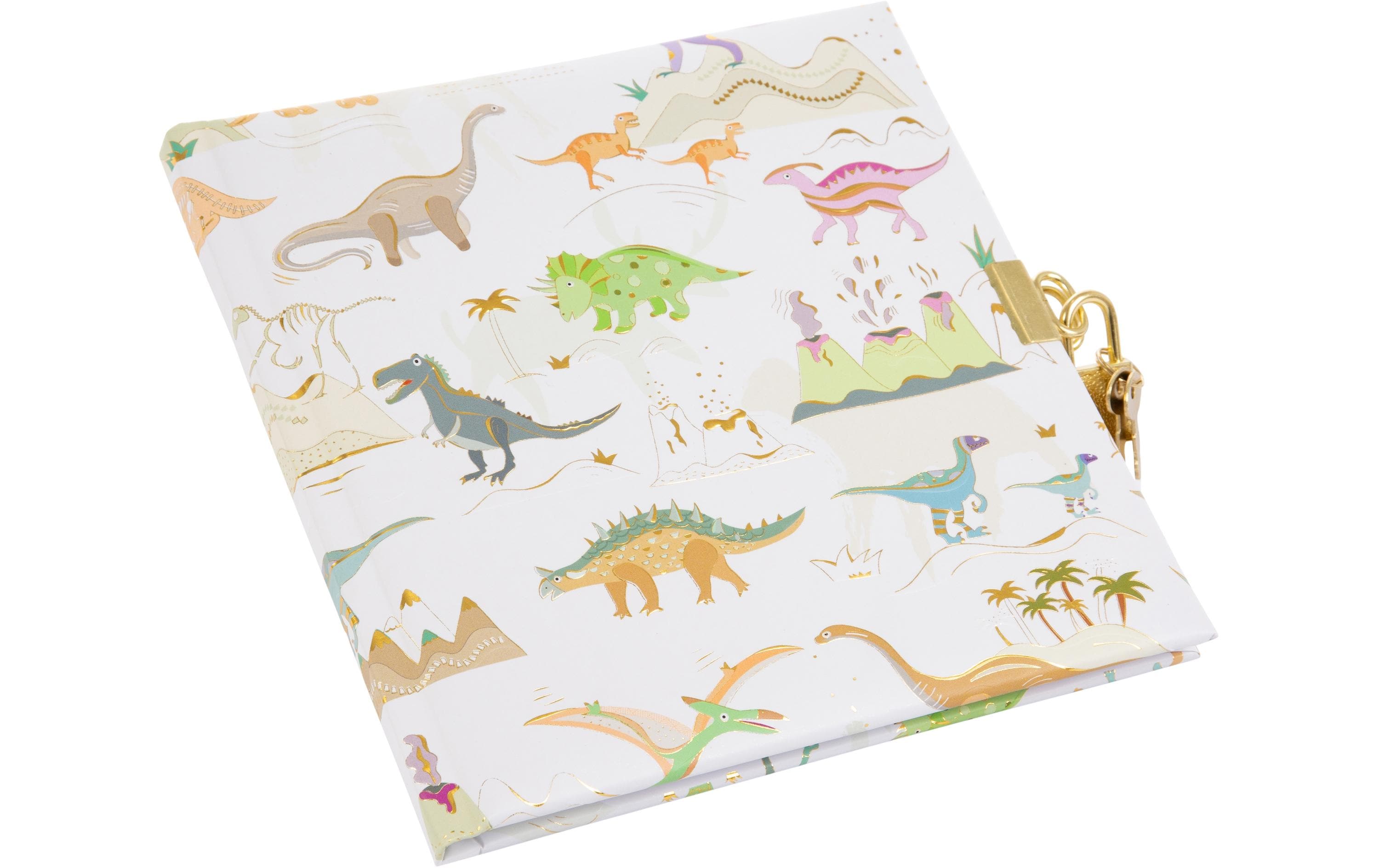 Goldbuch Tagebuch Dinosaurier 96 Seiten, 16.5 x 16.5 cm