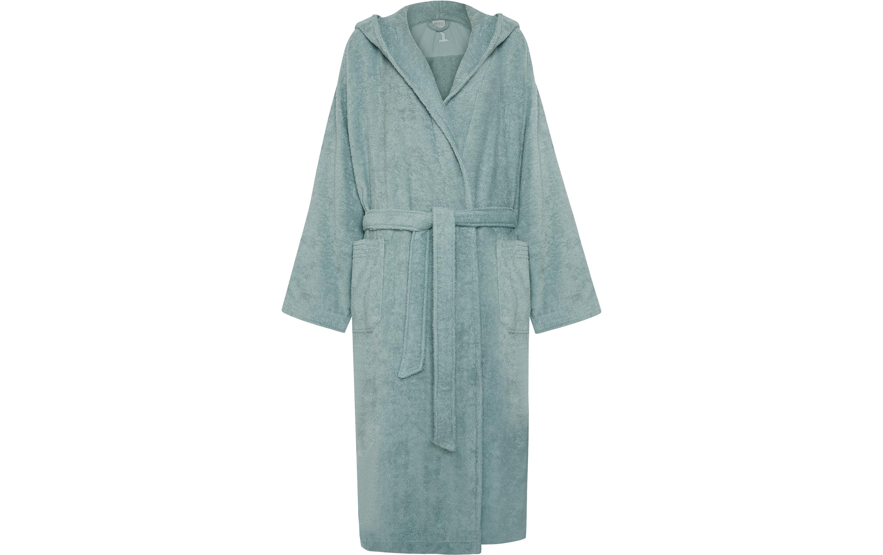 Möve Bademantel Superwuschel L, Grün