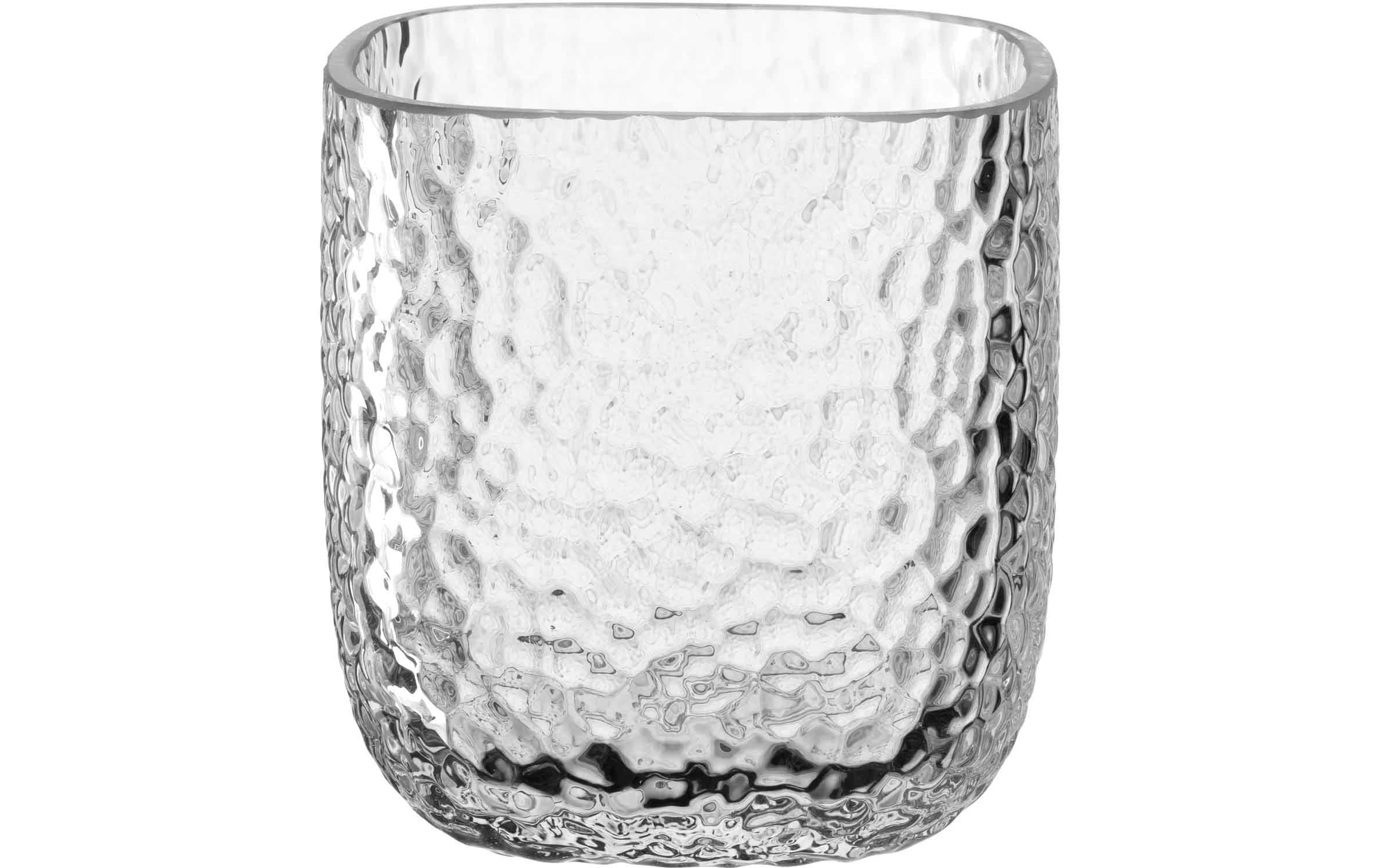 Leonardo Tischlicht Martello 4 Stück, 10 cm, Transparent