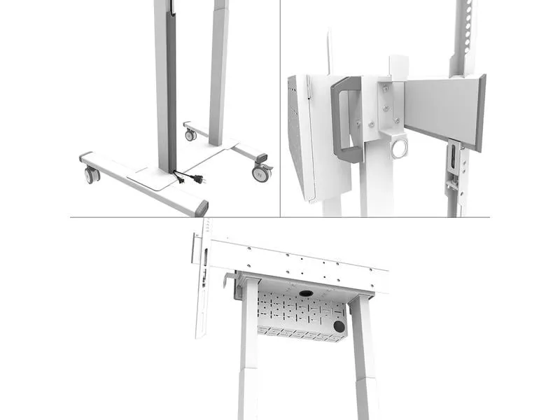 NEOMOUNTS TV-Trolley FL55-875WH1 Weiss