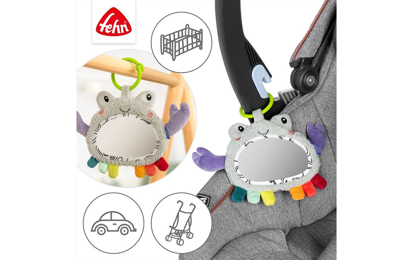 fehn Activity-Spiegel Krabbe Mehrfarbig