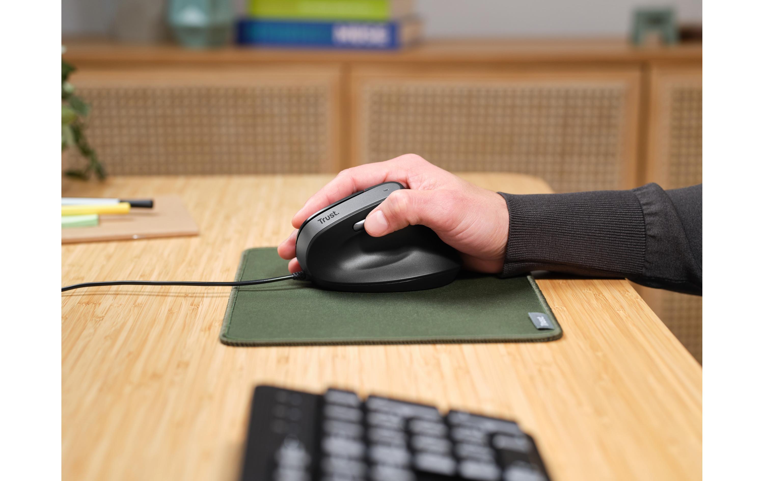 Trust Ergonomische Maus Bayo II Wired