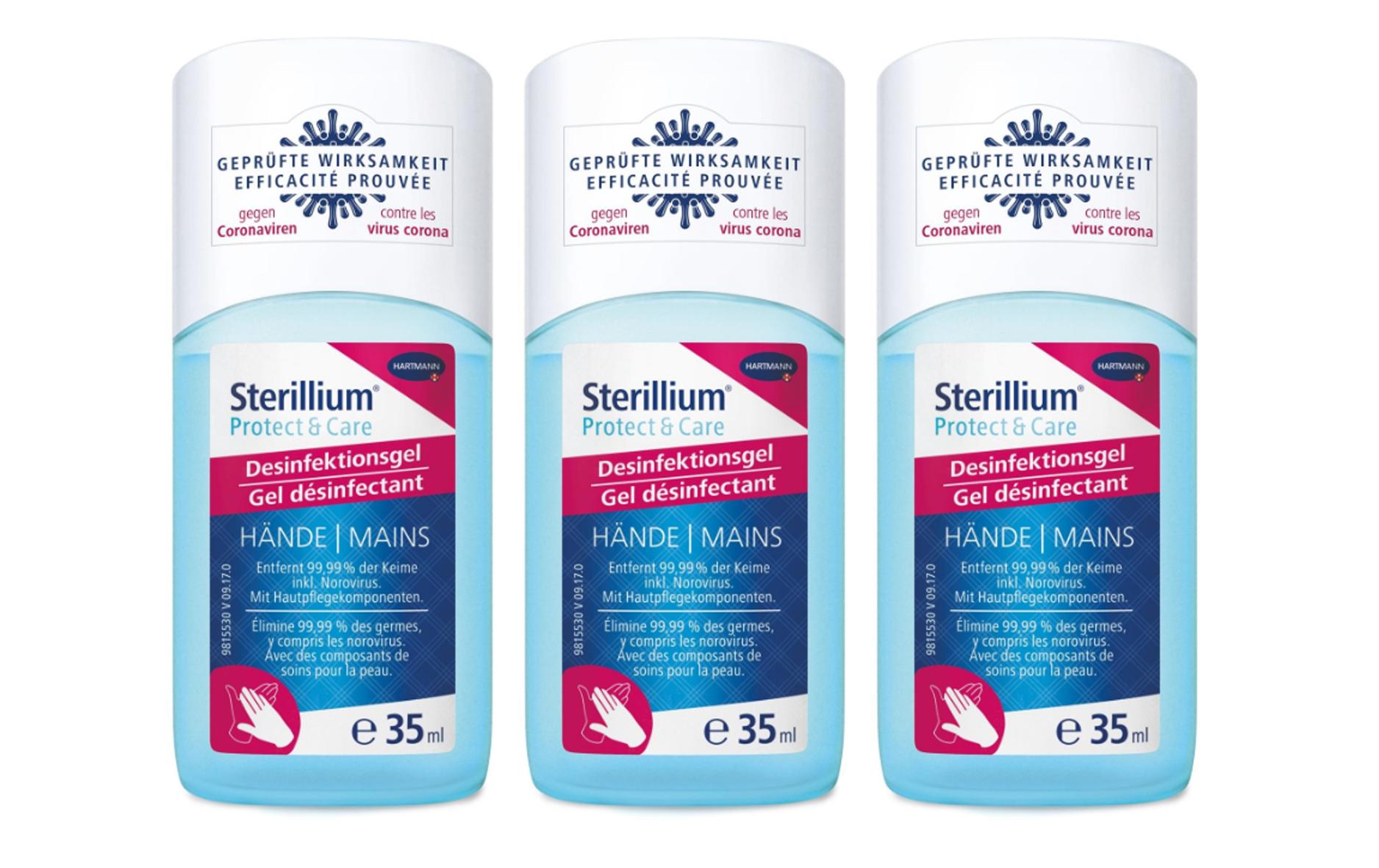 Sterillium Desinfektionsgel Protect & Care Hände 3 x 35 ml